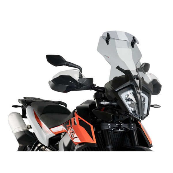 Puig Touring Screen With Extender Light Smoke